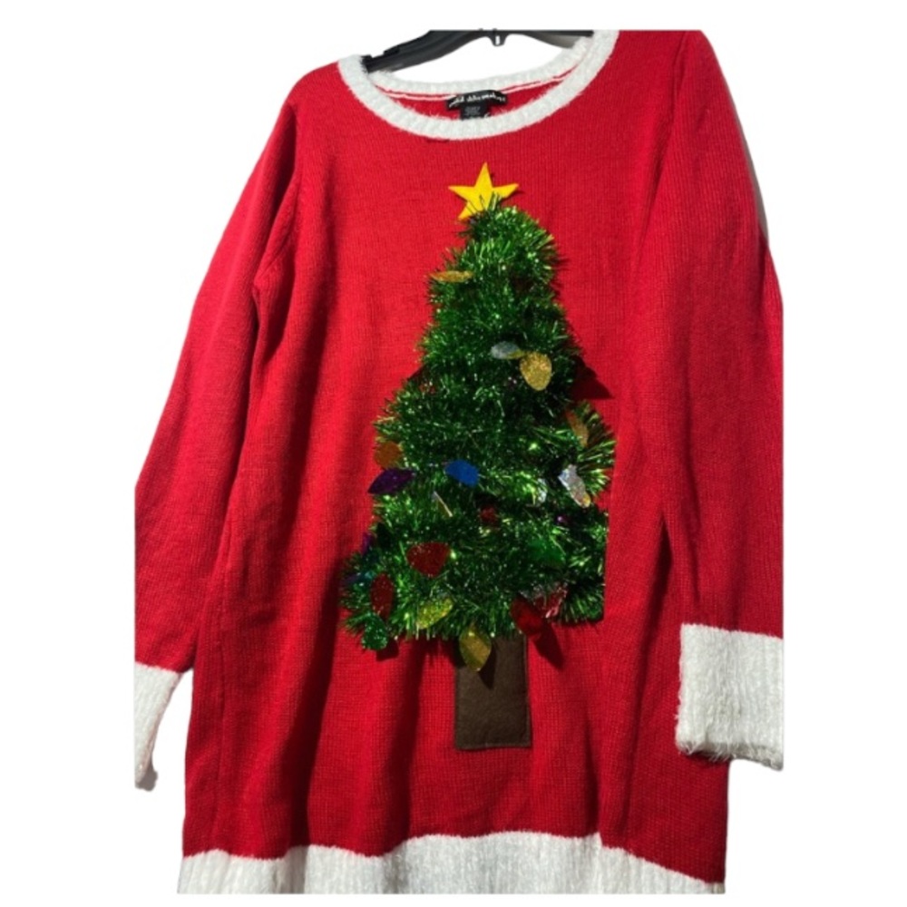 United States Graphic Christmas Sweater..Size:XL